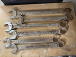 Lot Of 6 1-1/2 Pittsburgh Wrench Tool Set. Fixed Price $100.00.