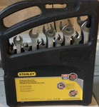 Vintage Stanley 20 Piece Combination Wrench Set W/ Case Standard & Metric. Fixed Price $59.00.