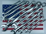 =husky= Usa Polished Chrome Combination Wrenches, 12 Point, You Pick Size. Fixed Price $24.98.