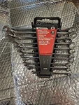 Autocraft 10 Pc X-large Combination Wrench Set AC395 5/16"-7/8". Fixed Price $24.99.