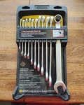 Stanley Max Drive Wrench Set - 11 Pieces Imperial Great Shape. Fixed Price $28.00.
