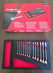 Snap-on Tools Usa New Sae Master Midget Stubby Wrench Set Red Pro-fi Foam. Fixed Price $469.99.