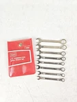 Vtg Sears Combination Ignition Wrench Pc. Set Red Pouch Usa 4484 *1 Broken*. Fixed Price $12.99.