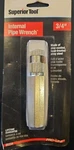 Superior Tool Internal Pipe Wrench 3/4 In. Drive Silver 1 Pc. Fixed Price $15.00.