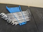 #BA703 Snap 9 Piece Sae Combination Wrench Set OEX711B. Fixed Price $219.95.
