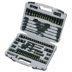 1/4 In. And 3/8 Drive Black Chrome Laser Etched Sae Metric Mechanics. Fixed Price $155.68.