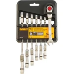 Dewalt Metric Ratcheting Flex Head Combination Wrench Set 7 Piece. Fixed Price $74.26.