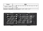Jtc Pcs Stubby Gear Combination Wrench Set, Tools # K6144. Fixed Price $220.50.