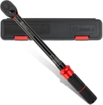 1/2-INCH Drive Click Torque Wrench 1/2DR. 10 150 Ft-lb, Black And Red. Fixed Price $48.22.