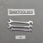 Craftsman Tools 3 Lot 5.5,9,10MM Offset Open End Ignition Wrench Usa. Fixed Price $21.99.