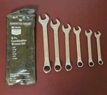 Fuller 6 Piece Combination Wrench Set Sae No. 1374. Fixed Price $13.99.