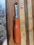 Mac Tools Usa BOPA122 3/8" Box End Wrench Red Hard Handle 12PT.. Fixed Price $29.50.