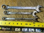 Lot Of 3 Mac Tools Combination Wrenches CW28 CW24 And Cl 20 12 Point. Fixed Price $15.00.