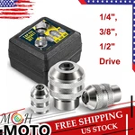 Piece Tap Socket Set For Ratchet Wrench - 1/4" 3/8" 1/2" Drive. Fixed Price $38.86.
