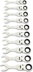 Gearwrench 10 Piece 90-TOOTH 12 Point Stubby Flex Combination Ratcheting. Fixed Price $307.85.