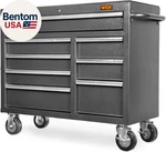 42-INCH Premium Rolling Tool Cabinet, Black, Heavy Duty 21-GAUGE Powder-coated S. Fixed Price $863.45.