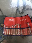 Vintage Proto Tools Double Open-end Wrench Set 3200C Incomplete. Fixed Price $44.10.