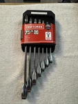 Craftsman CMMT87020 - Pc. 12 Pt. Sae Ratcheting Wrench Set. Fixed Price $44.81.