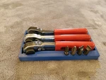 Blue Holder For 7-PC Fine Tooth Ratchet Wrench Bit Set BWS7B Mac Tools. Fixed Price $6.75.