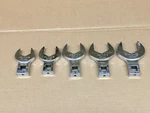 Mac Tools 5 Pc Sae Open End Crowfoot Wrench Set Drive 1-1/16" 1-1/2". Fixed Price $199.95.