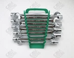 Sk Hand Tools 86142 10 Pc. Flex Metric Combination Wrench Set Nos Made Usa. Fixed Price $237.49.