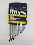 Vintage Stanley 11 Pc Combination Wrench Set 12PT Metric 8MM-19MM Nos 85-741. Fixed Price $34.99.