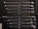 Kobalt Wrenches 8 Piece (4) Metric And Sae Combination Set. Fixed Price $17.94.