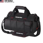 Workpro 14-INCH Tool Bag, Multi-pocket Organizer With Inch, Black. Fixed Price $29.16.