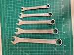 Hyper Tough 5PC Metric Combination Wrench Set 8MM 10MM 12MM 14MM 17MM Chrome. Fixed Price $12.99.