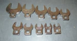 Vintage Craftsman Usa 3/8" Drive Sae 10PC To 1" Crow Foot Wrench Set. Fixed Price $50.00.