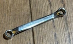 Snap On Tools 5/16" 11/32" Offset Double Box End Wrench Flank Short Stubby. Fixed Price $24.00.
