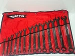New Proto Tools Usa 14PC Sae 3/8 1-1/4" Black Finish Combination Wrench Set. Fixed Price $319.99.