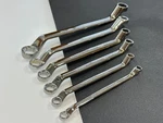 Armstrong Tools Usa 6PC Metric 8-22MM Offset Polished Chrome Box Wrench. Fixed Price $219.99.