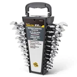 Trades Pro Sae And Metric Wrench Set 22 Piece Open Box End 12 Point 15 Degre. Fixed Price $58.20.