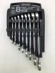 Craftsman (46992) - 8 Piece Standard Combination Wrench Set Holder (usa). Fixed Price $69.95.