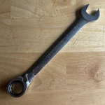 Craftsman 18MM Ratcheting Combination Wrench 12 Point Reversible Gk 42429 Usa. Fixed Price $31.95.