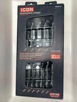 Icon Metric Professional Stubby Ratcheting Combination Wrench Set - Pack 10. Fixed Price $85.00.