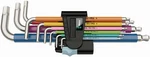 Wera 3950/9 Multicolor Stainless Steel L-key Set Metric 05022669001. Fixed Price $72.57.