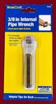 New Brasscraft Internal Pipe Wrench 3/8 Inch 9.525MM Model T416 Free Shipping!. Fixed Price $8.95.