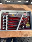 Craftsman Usa Nos 5PC Large Metric Cross Force Combination Wrench Set Mint 46528. Fixed Price $429.00.