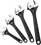 Maxpower Adjustable Wrench Set, Forged, Heat Treated, Black Phosphate Finish. Fixed Price $57.99.