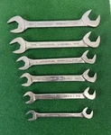 Matco Tools Usa 12-PIECE Woea 3/4 3/8 Sae 4-WAY Open-end Angle Wrench Set. Fixed Price $124.99.