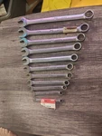 K-d Tools 11PC Combination Wrench Set 1/4"-7/8"NEW Old Stock Made Usa Read. Fixed Price $99.50.