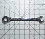Husky 5/8" 12 Point 72 Tooth Reversible Ratcheting Combination Wrench. Fixed Price $9.99.