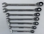 Snap-on Wrench Set Metric Ratcheting Flank Drive Plus Reversible Usa Soxrrm. Fixed Price $320.00.