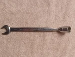 Matco Tools Sae Chrome Combination Open End Flex Socket Wrench Point WBF206. Fixed Price $22.50.