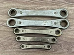 Sears Craftsman Piece Ratchet Box End Wrench Set 43695 43685 43683 43682 43681. Fixed Price $39.99.