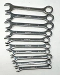 Husky 10-PC. Metric Chrome Combination Wrench Set New!!. Fixed Price $31.99.