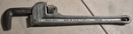 Snap-on 18" Pipe Wrench PWA18A Aluminum Handle Nice Shape Usa. Fixed Price $55.00.