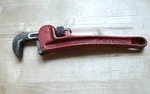 Vintage Industrial Super E60 Pipe Wrench 102 - 10" Heavy Duty Spain. Fixed Price $20.00.